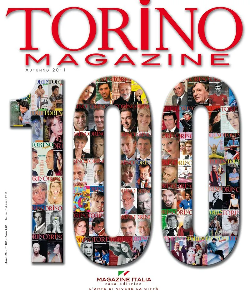La copertina di Torino Magazine numero 100, autunno 2011