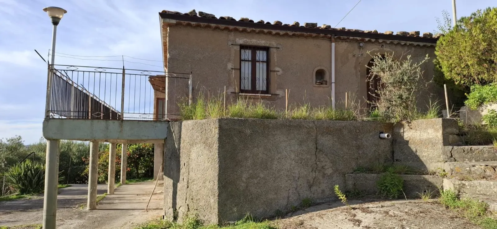 La casa e la terrazza